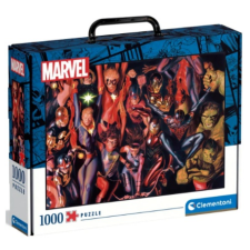 Clementoni Marvel szuperhősök 1000db-os puzzle bőrönd tárolódobozban - Clementoni puzzle, kirakós