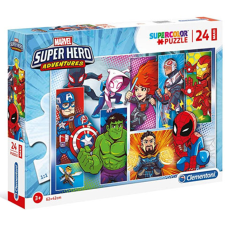 Clementoni Marvel szuperhősök 24 db-os maxi puzzle - Clementoni puzzle, kirakós