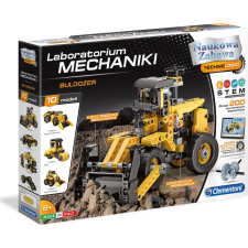 Clementoni Mechanikai Laboratóriumi Építőipari Készlet Buldózer (5506330) építkezés