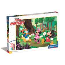 Clementoni Mickey Lush Forest 104 db-os maxi puzzle Clementoni puzzle, kirakós