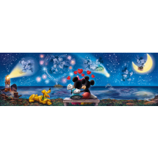 Clementoni Mickey&Minnie egér - 1000 darabos panoráma puzzle puzzle, kirakós