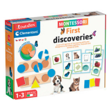 Clementoni : Montessori Első játékaim felfedező készlet készségfejlesztő