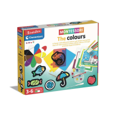 Clementoni : Montessori - Fedezd fel a színeket társasjáték