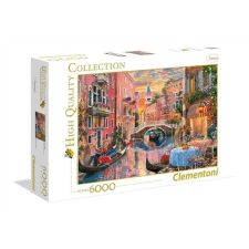 Clementoni Naplemente Velencében - 6000 darabos CLEMENTONI puzzle puzzle, kirakós