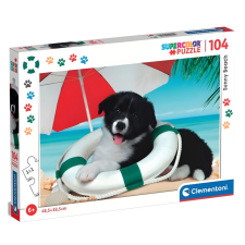 Clementoni Napos tengerpart 104db-os Supercolor puzzle - Clementoni puzzle, kirakós