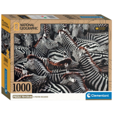 Clementoni National Geographic - Zebrák 1000 db-os puzzle - Clementoni puzzle, kirakós