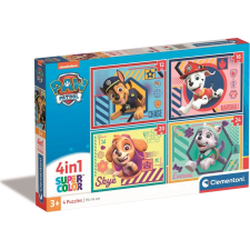 Clementoni Paw Patrol Clementoni Puzzle 4 az 1-ben gyerekeknek puzzle, kirakós