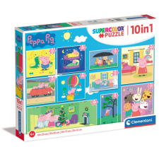Clementoni Peppa malac 10az1-ben puzzle szett - Clementoni puzzle, kirakós
