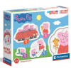 Clementoni Peppa malac 4 az 1-ben 3-6-9-12db-os puzzle - Clementoni