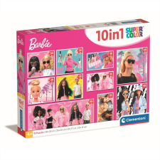 Clementoni Puzzle 10 db SuperColor - Barbie puzzle, kirakós