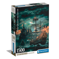 Clementoni Puzzle 1500 db Compact - Kalózhajó puzzle, kirakós