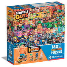 Clementoni Puzzle 180 db - Stumble Guys lehetetlen puzzle kocka puzzle, kirakós
