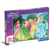 Clementoni Puzzle 180 db Super Color - Disney hercegnők puzzle, kirakós