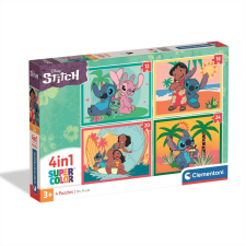 Clementoni Puzzle 4 az 1-ben 12+16+20+24 db - Stitch puzzle, kirakós