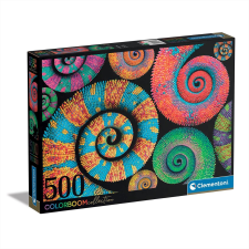 Clementoni Puzzle 500 db Colorboom - Színes kaméleonok puzzle, kirakós