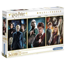 Clementoni Puzzle játék 3x 1000 darabos Harry Potter puzzle, kirakós