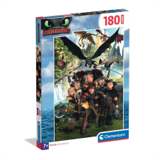 Clementoni Puzzle Super 180 db - Így neveld a sárkányodat puzzle, kirakós