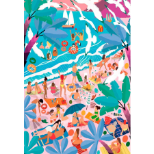 Clementoni puzzle Vasárnap a strandon 1000 darab puzzle, kirakós
