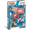 Clementoni Sonic 104db-os supercolor puzzle - Clementoni