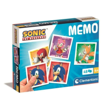 Clementoni - Sonic memóriajáték (18312) memóriajáték