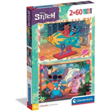 Clementoni Stitch puzzle 2 x 60 db-os - Stitch 2 puzzle, kirakós