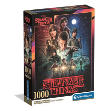 Clementoni Stranger Things The Beginning 1000 db-os Compact puzzle Clementoni puzzle, kirakós