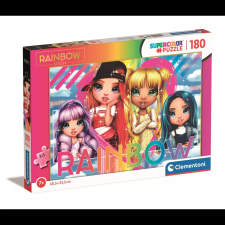 Clementoni : SuperColor Rainbow High 180 darabos puzzle (29776) puzzle, kirakós