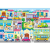 Clementoni SuperColor - Városban, Város puzzle 104 db-os (27114)