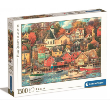 Clementoni Szép idők a kikötőben HQC 1500 db-os puzzle - Clementoni puzzle, kirakós