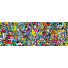 Clementoni : Tokidoki - 1000 darabos panoráma puzzle puzzle, kirakós
