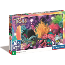 Clementoni Trollok 3 Csillámos Puzzle 104 Darabos - Clementoni (8005125201914) puzzle, kirakós