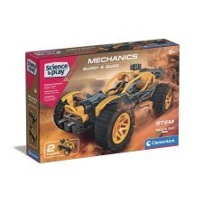 Clementoni Tudomány és Játék - Buggy és Quad építőkészlet kreatív és készségfejlesztő
