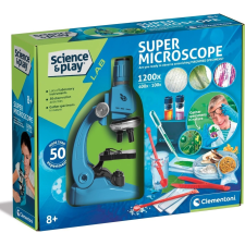 Clementoni Tudomány és Játék - Szuper Mikroszkóp (75100BL) oktatójáték