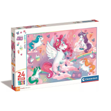 Clementoni Unikornis Jolly 24 db-os maxi puzzle Clementoni puzzle, kirakós