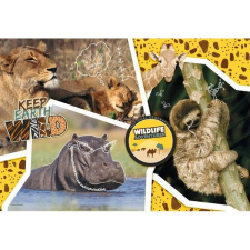 Clementoni Vadvilág kutató 104 db-os puzzle - Clementoni National Geographic Kids (FRTX-CLE27143) puzzle, kirakós
