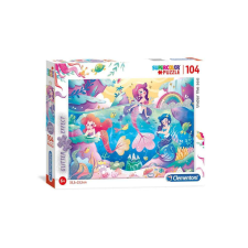 Clementoni Víz alatti világ csillogó puzzle, 104 db-os - Clementoni puzzle, kirakós