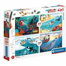Clementoni Vízi világ - 4 az 1-ben puzzle - Clementoni puzzle, kirakós