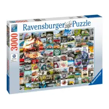 Clementoni VW Bully pillanatok - 3000 darabos puzzle puzzle, kirakós