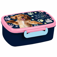  Cleo and Frank kutyás uzsonnás doboz – CF44, spániel mintás, belső elválasztóval uzsonnás doboz