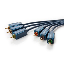 ClickTronic 70424 3x RCA apa - 3x RCA apa Kábel (3m) (70424) kábel és adapter