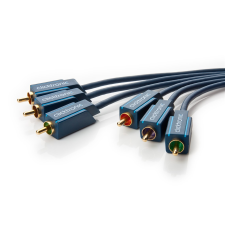 ClickTronic 70427 3x RCA apa - 3x RCA apa Kábel (10m) kábel és adapter