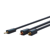 ClickTronic 70470 3.5mm Jack apa - 2x RCA anya Kábel (7.5m) (70470)