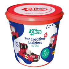 Clics Hero Squad Fire Box 5 in 1 tűzoltós 127db-os építőjáték építkezés