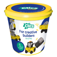 Clics Toys Munkagépek építőjáték készlet CB199 makett