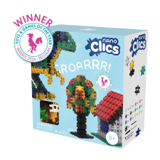 Clics Toys Nano Clics Creative Builders építőjáték készlet 500 darabos makett