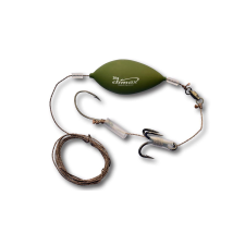 Climax CULT CATFISH RIG WORM 180cm 80kg 7/0 2/0 horog