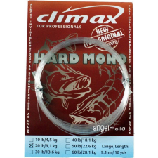 Climax Hard Mono - Hossz: 20 mSzakítószilárdság: 10 lb / 4,5 kgSzin: Víztiszta horgászzsinór