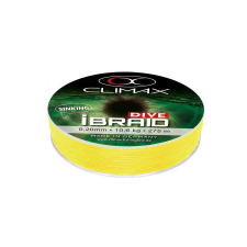Climax iBRAID DIVE SINKING FLUO YELLOW 275m 0.10mm 4.1kg horgászzsinór