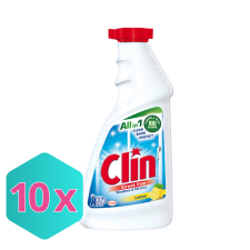  Clin ablaktisztító 500ml UTÁNTÖLTŐ KARTON -10 db tisztító- és takarítószer, higiénia