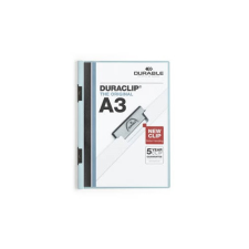 Clip-mappa Durable Duraclip A/4 60 lapig fehér mappa